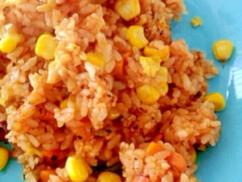 子供用 基本のケチャップライス レシピ 作り方 By Yooou T 楽天レシピ